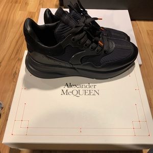 Alexander McQueen black sneakers size 11